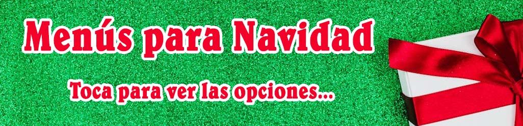 Menús Telejuane para navidad